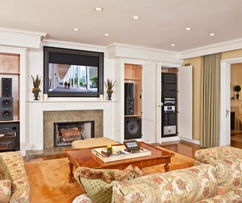 最绝妙的客厅定制安装影院,顶级的视听音效