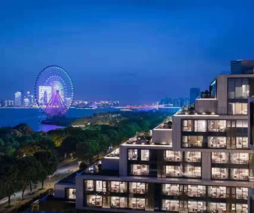 苏州柏悦酒店公寓路创窗帘案例