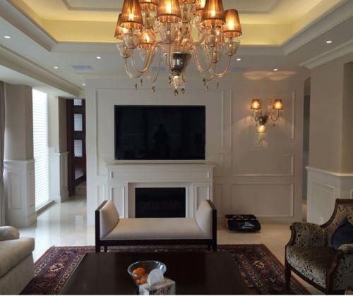 独墅苑某别墅客厅影院和视听室案例